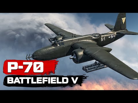 Видео: Battlefield V | Ночной истребитель P-70. Обзор