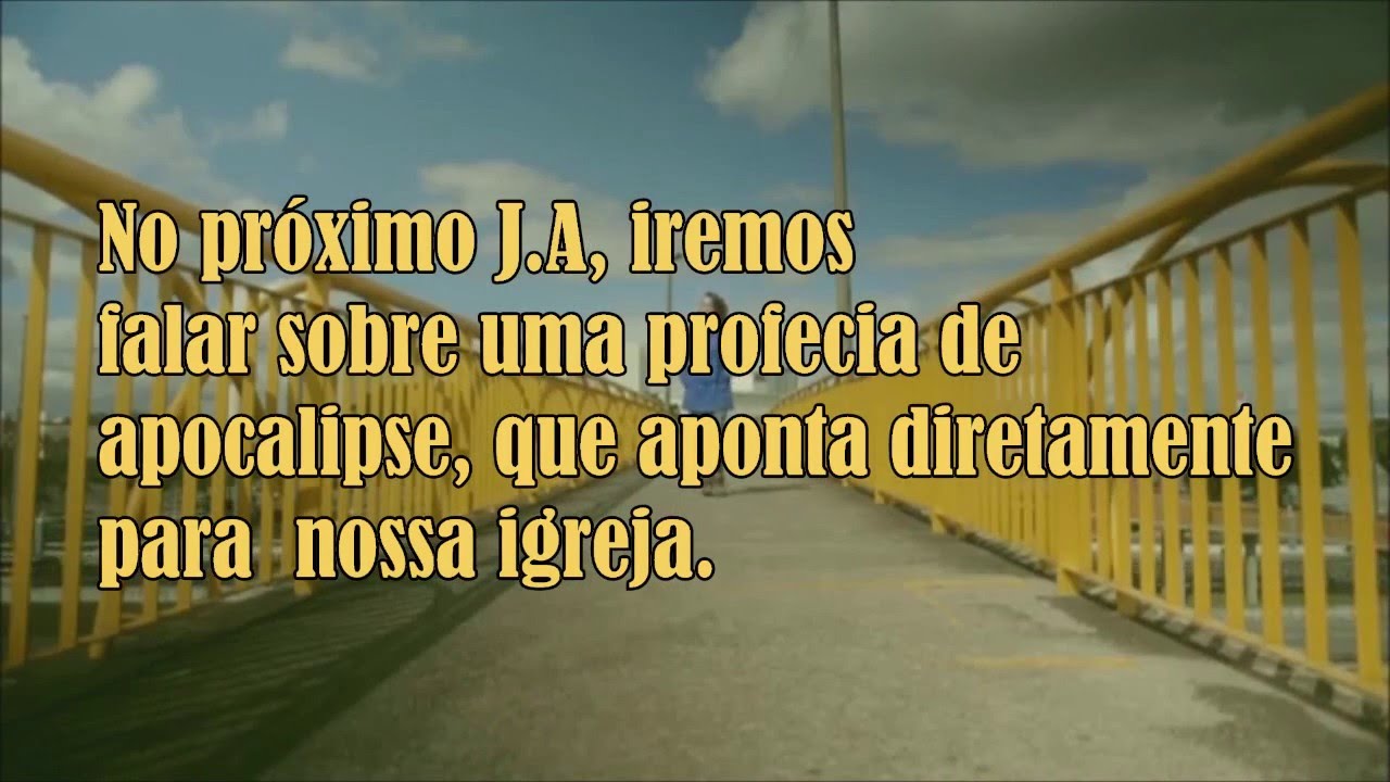 Chamada Culto Jovem: Apocalipse 10 e a igreja adventista na profecia
