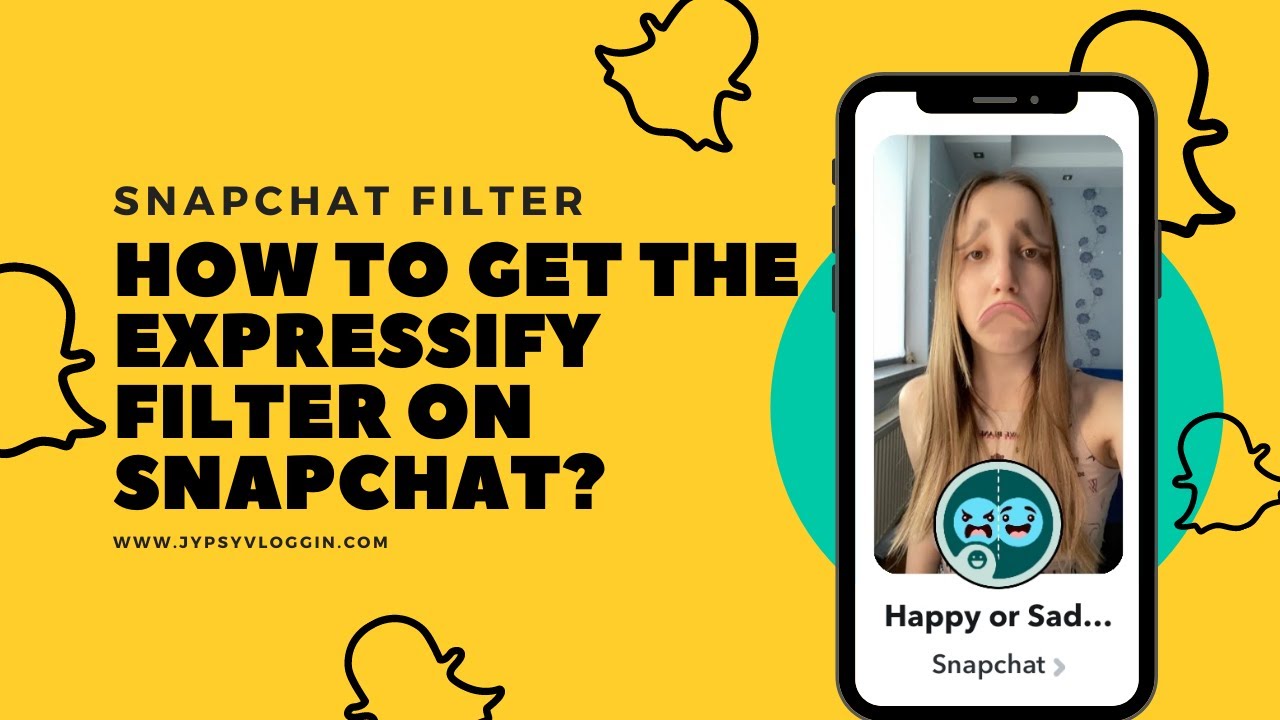 How to get the Happy or Sad Morph [expressify] filter on Snapchat - YouTube