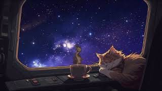Light falls gently across the cockpit. 11. Space ambient music for sleep, study, work. 11h25.