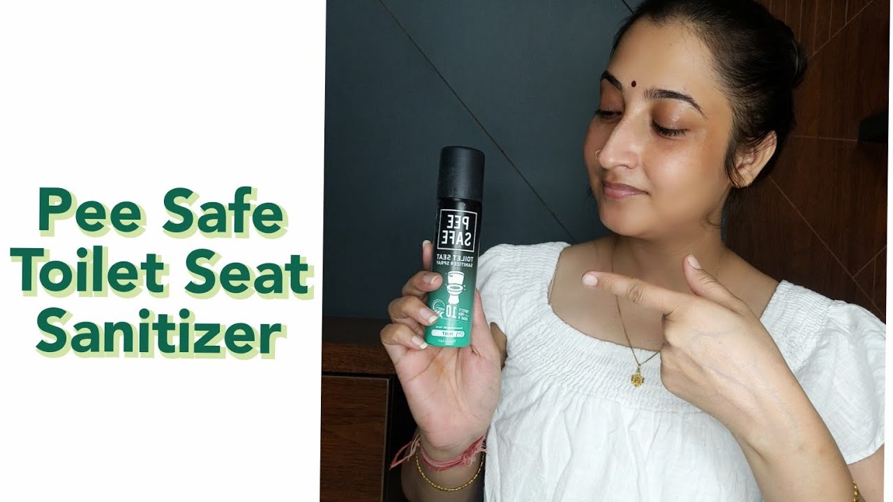 PEE SAFE Toilet Seat Sanitizer Spray (kavyahindichannel3644 ) YouTube