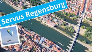 Landung in Regensburg | Streckenflug vom Hausstein | Gleitschirmfliegen