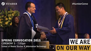 Humber College Convocation - Spring 2015 - June 17th, Ceremony 3
