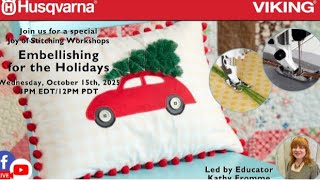 Embellishing For The Holidays