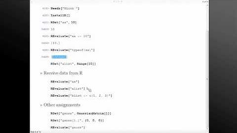 Mathematica Experts Live: Integration with R using RLink