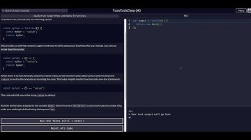 04 Use Arrow Functions to Write Concise Anonymous Functions - ES6 Javascript Algorithms FCC