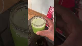 Drink cucumber, ginger, and lime juice is a simple way to fuel your body naturally.