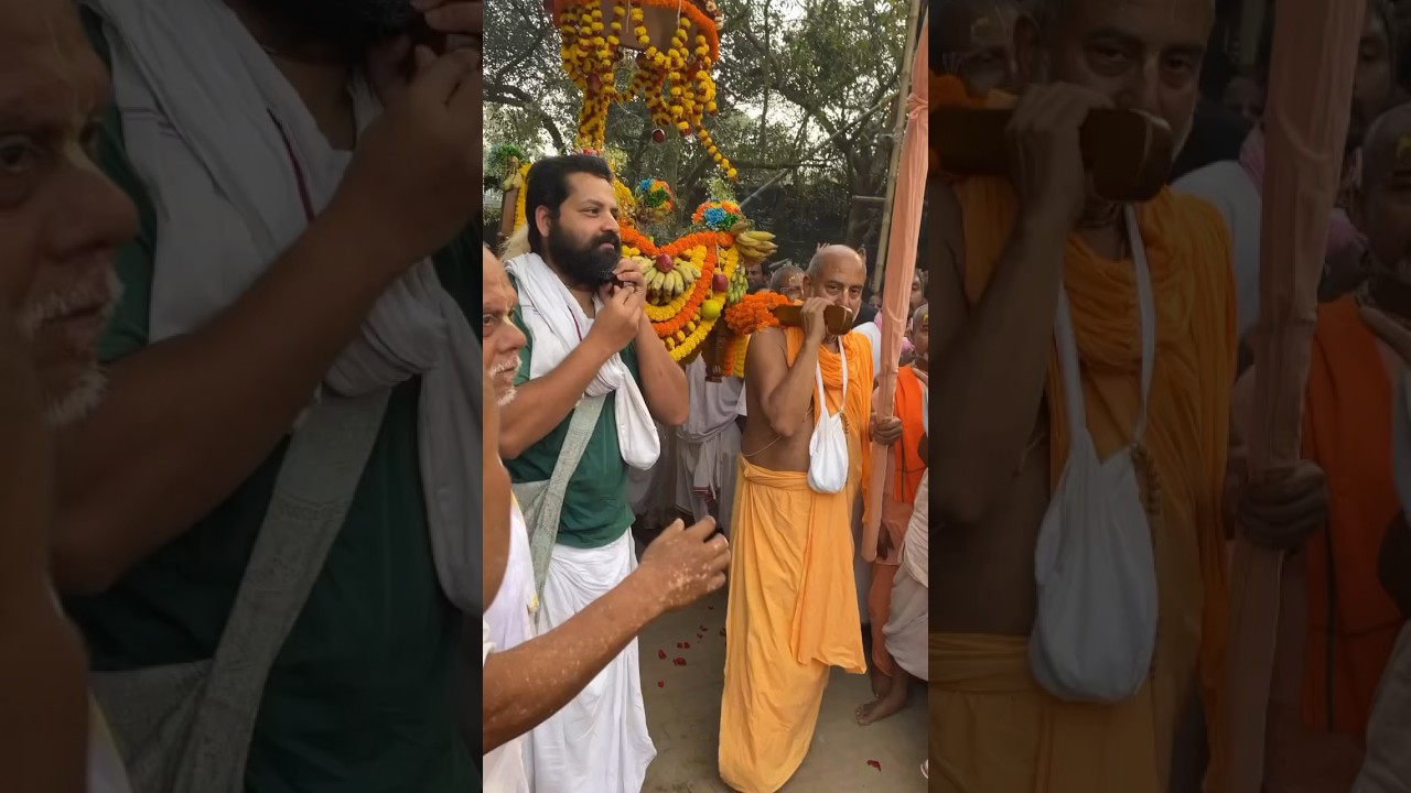 Навадвипа Парикрама 2024 под руководством Шрилы Бхакти Бибудхи Бодхаян Госвами Махараджа 