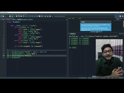 182 Python Constructor overloading Python Programming Tutorial for