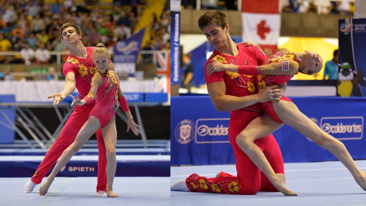 The World Games 2013 Acrobatic Mixed Pair Champions - Dynamic