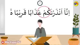 Cuma 2 menit faham tajwid surat An Naba ayat 39-40 Cuma 2 menit faham tajwid surat An Naba ayat 39-40