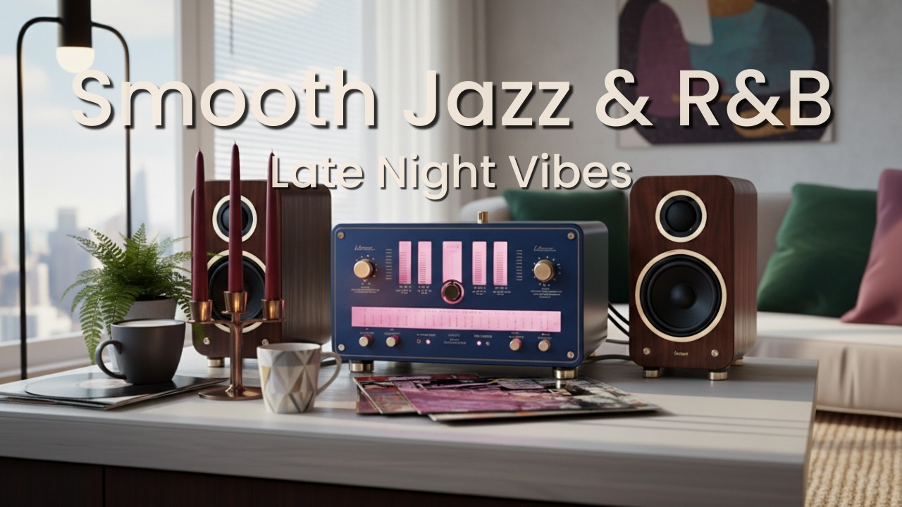 Smooth Jazz & Soul R&B – Late Night Sax & Guitar Vibes