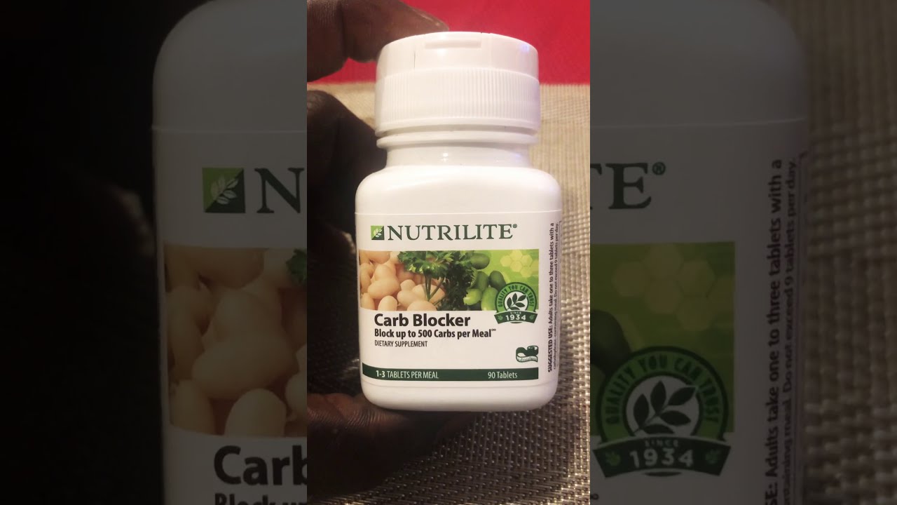 Nutrilite carb blocker YouTube