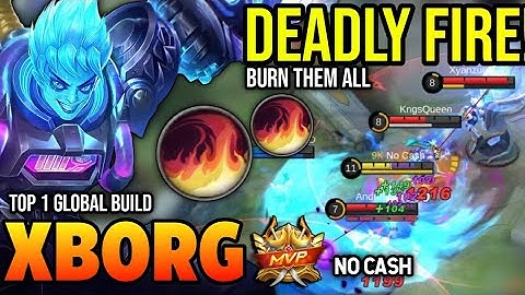 XBORG BEST BUILD 2023 | BUILD TOP 1 GLOBAL XBORG GAMEPLAY | MOBILE LEGENDS