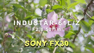 INDUSTAR 61 LZ 50mm F2,8 + Sony FX30