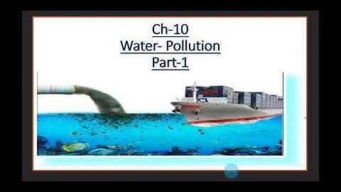 class4 science ch 10  Water pollution part1