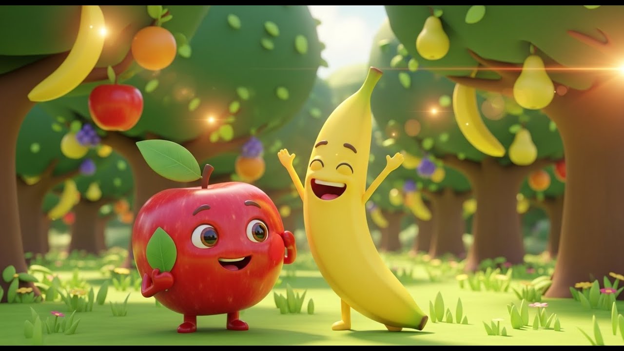 Fruit Rainbow – Learn Colors With Fun | Color Song for Kids | Healthy ...