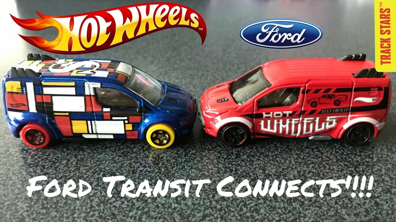 Opening Two Hot Wheels Ford Transit 