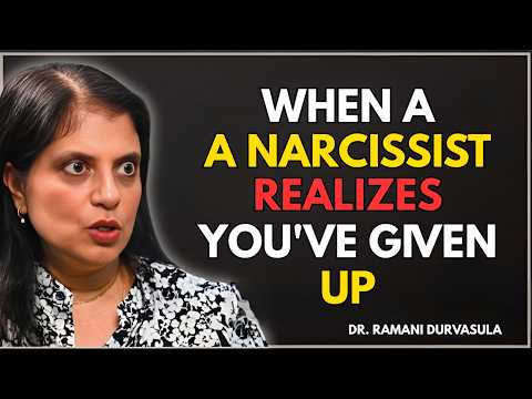 When a Narcissist Realizes You’ve Given Up: The 5 Stages of Panic | Dr. Ramani