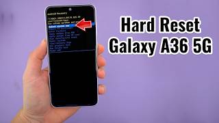 Hard Reset Galaxy A36 5G - Factory Reset Remove Pattern-Lock