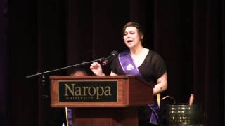 emma grace arbor  |  Naropa University Graduation Speech 2016