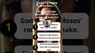 The Divine Sign Proof Of Gods Authority To Moses