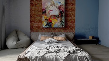 Freak apartment design, Unreal Engine 5 path tracing