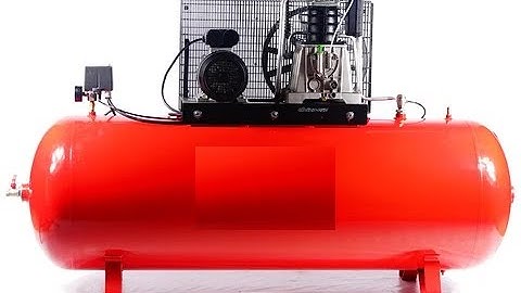 Funcionamiento de un compresor de pistón de aire  industrial  Básico ¿Cómo Funciona en realidad?