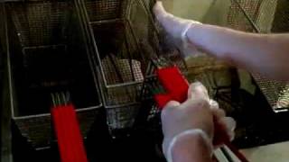 The making of a deep-fried horseshoe
