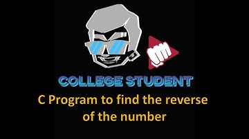 How to find the reverse of the number using C Program