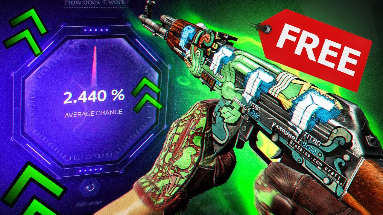 ONLY 2% Chance… And I HIT This AK for FREE! (Skinclub Promo Code 2025)