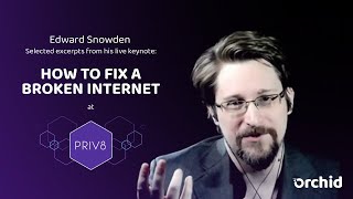 Edward Snowden: What's wrong with the Internet