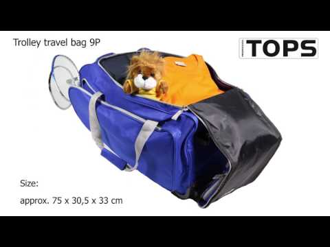 Дорожная сумка на колёсах 9P, видео 1