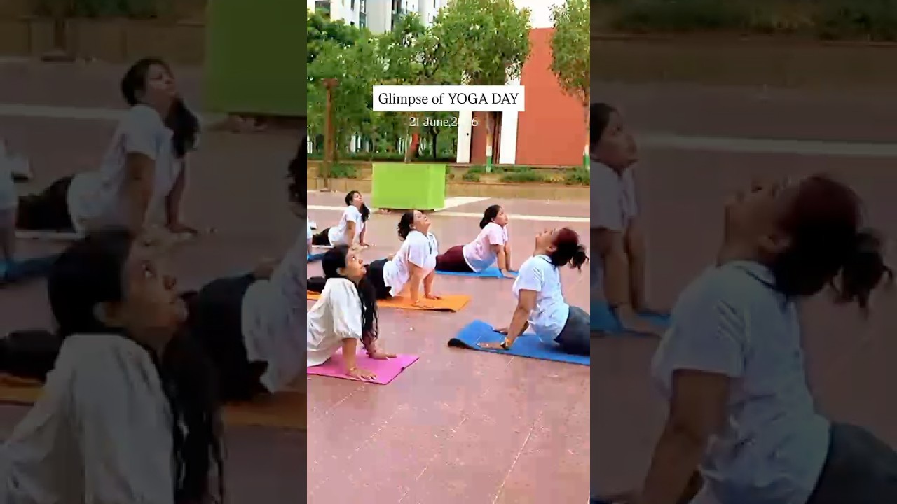 Yoga day vibes #21st june yoga day #yogalife #shortvideo