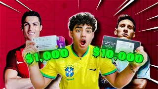 $1,000 vs $10,000 WORLD CUP TICKETS REVIEW