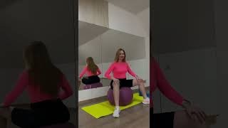 А ещё, фитбол- отличная штука для занятий с новорождёнными детьми👍 #беременность