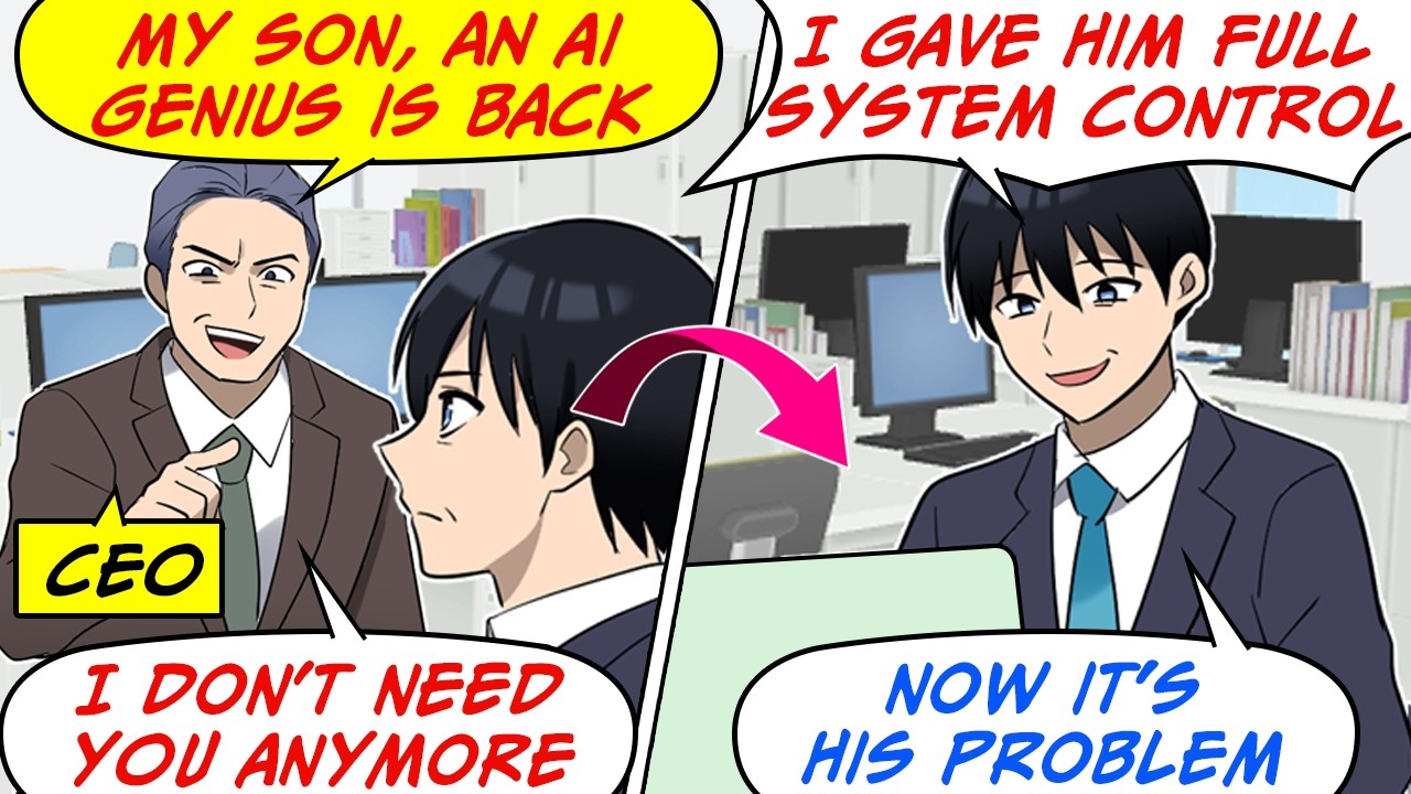 The CEO's Son Took Over My System! So, I Gave Him Full Access and Quit... [RomCom Manga Dub]