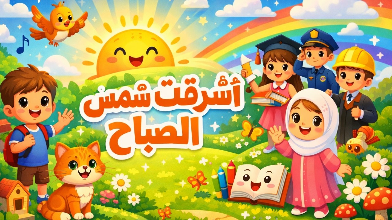 أشرقت شمس الصباح ☀️🐦 أغنية أطفال جميلة وممتعة | بدون إيقاف!