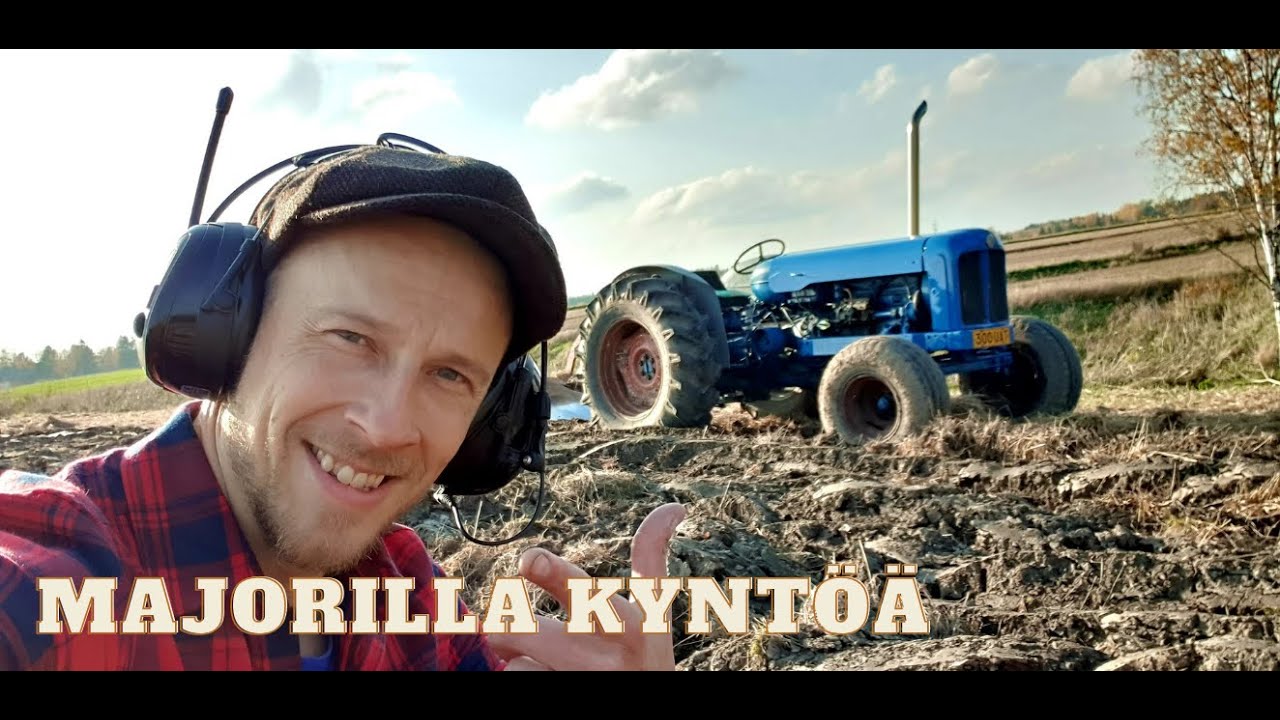 Syyskyntöjä Fordson Majorilla