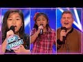 BEST KIDS SINGERS AUDITIONS 2017 ON Britain's Got Talent & America's Got Talent