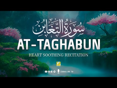 Surah At Taghabun سورۃ التغابن Amazing Quran Recitation Soft Voice Zikrullah TV