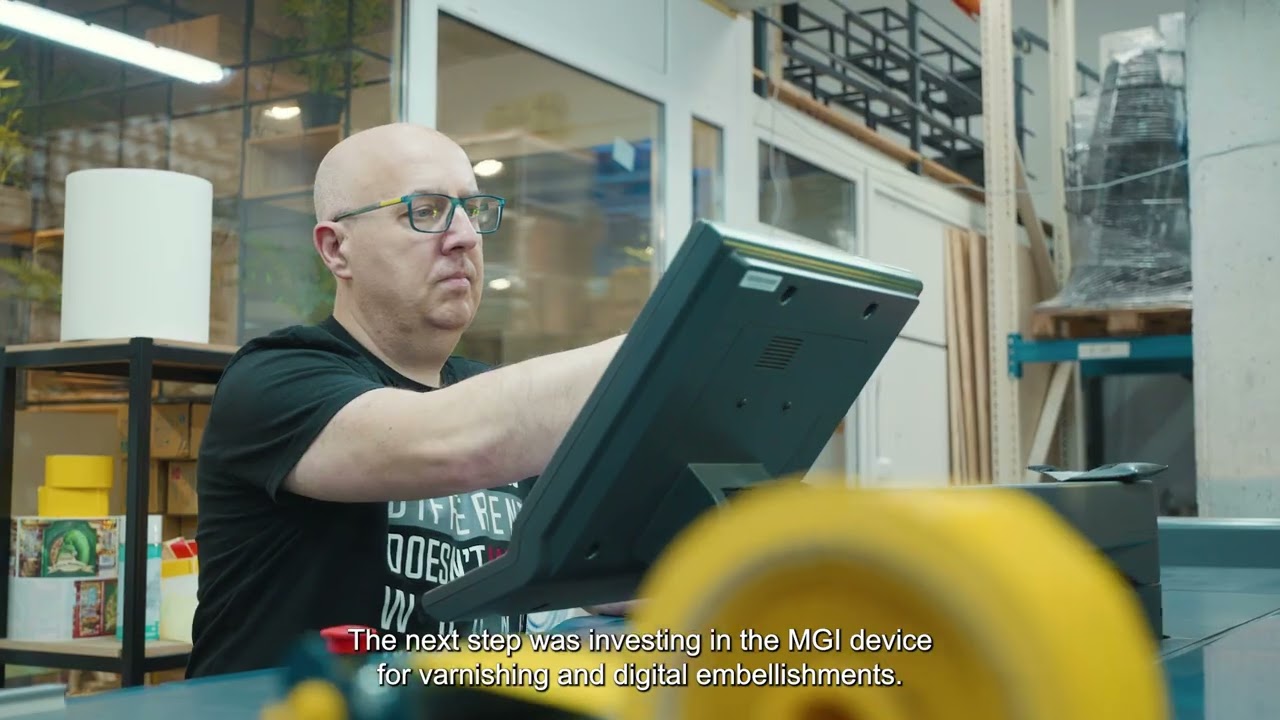 AccurioLabel 230 w drukarni MD Labels