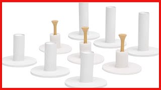 GoSports Rubber Golf Tees 9 Pack - 3X of 1.5”, 2.25” and 3.5” Tees