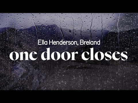 ella henderson, breland - one door closes (lyrics)