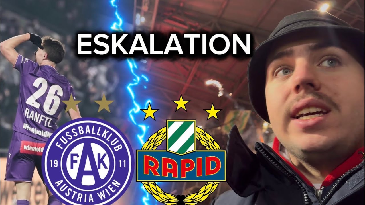DAS KANN SO NICHT WEITER GEHEN / Austria wien vs Rapid wien / Wiener Derby