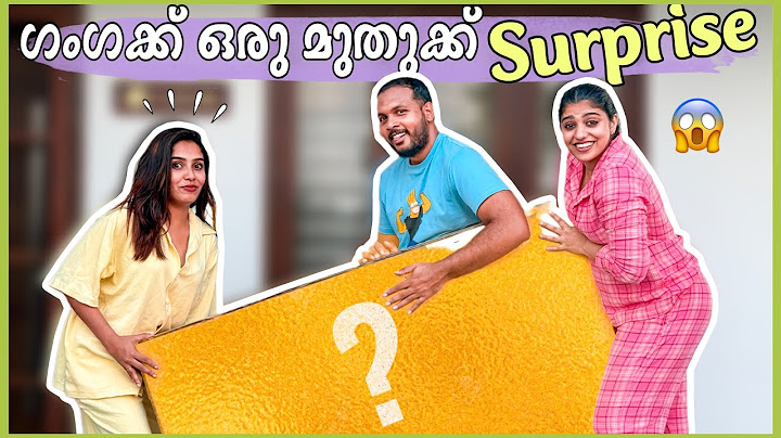 🥺ഗംഗക്ക് ഒരു കിടിലൻ സർപ്രൈസ് 😱we SURPRISED her ❤️