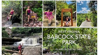 Babcock State Park, WV - &quot;Island in the Sky&quot; Hike in  West Virginia