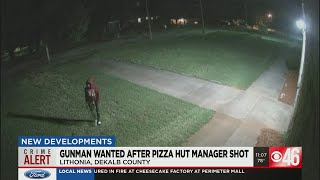 CRIME ALERT: Gunman wanted after Pizza Hut manager shot, robbed, police say