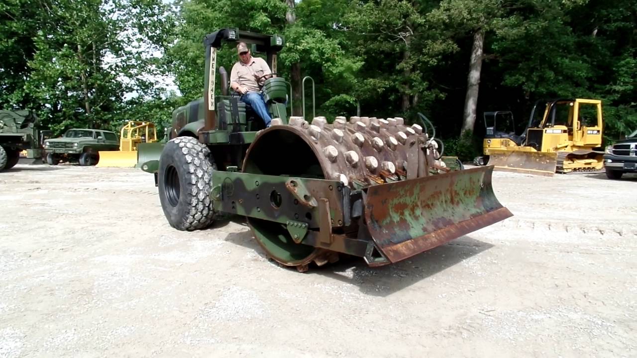 Caterpillar CS563D vibratory roller compactor Ex Military C&C