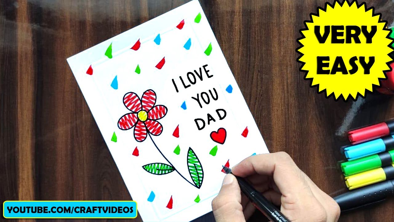 How To Draw Fathers Day Drawing Therfat | Images and Photos finder